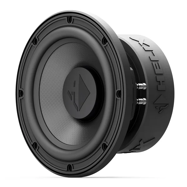 Twin 8-inch rear subwoofers — Example: Helix IQ W8-DVC2