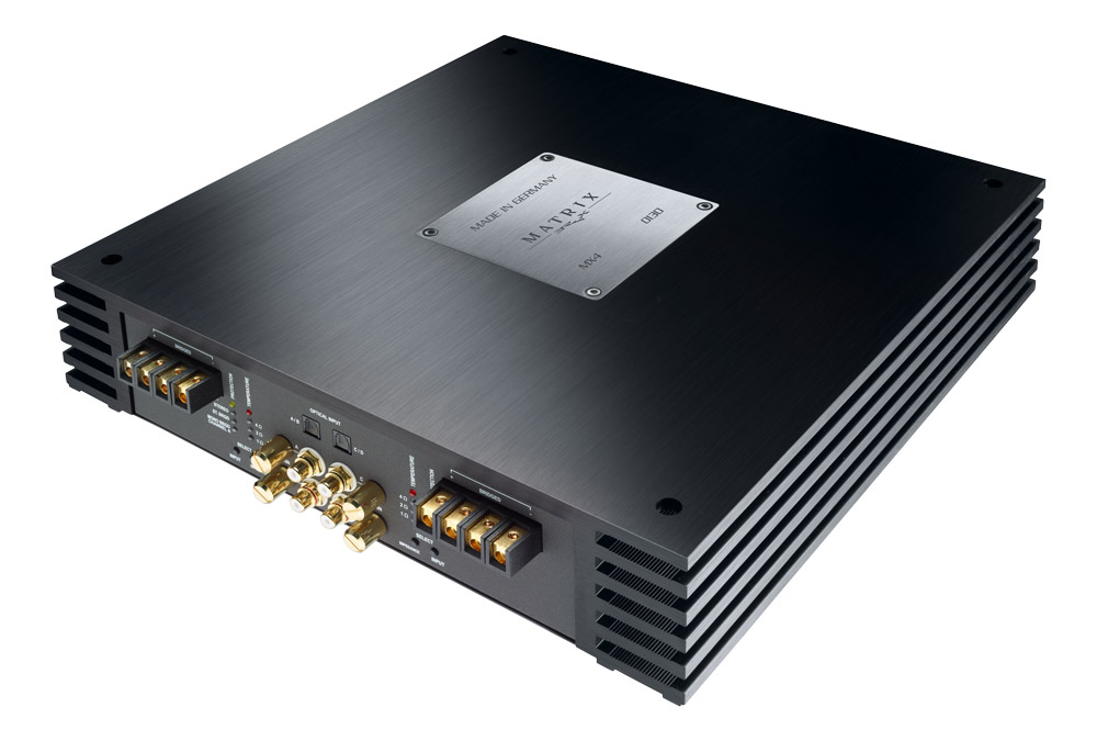 Two Brax MX4 amplifiers — Model photo: MX4 shown