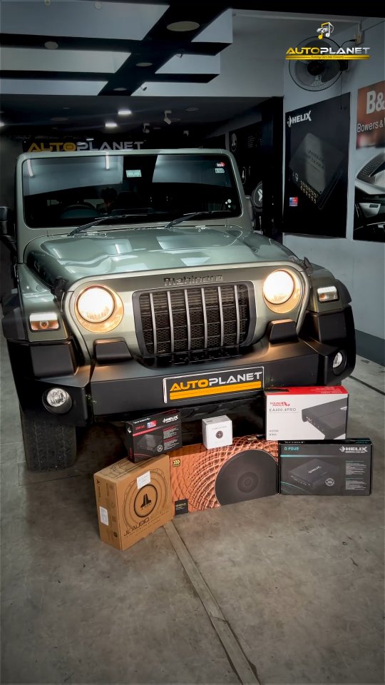 Original Auto Planet film cover: Mahindra Thar