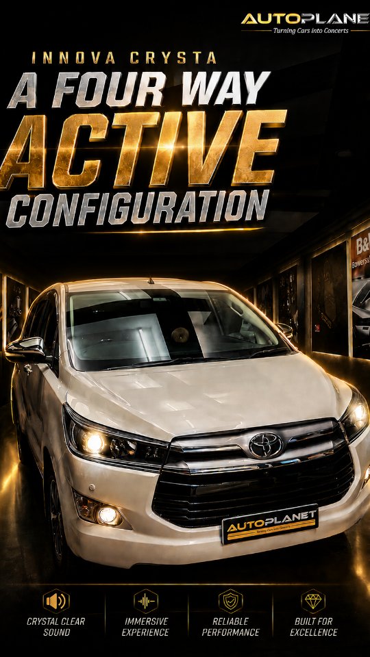 Original Auto Planet film cover: Four-way active MPV